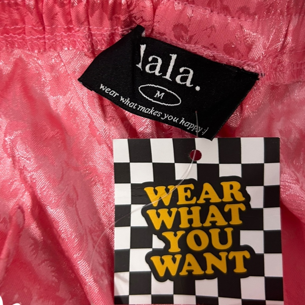Dressed in Lala Lucky Girl Jacquard Floral Blazer + Cargo Pants Set size med NWT - Picture 13 of 16